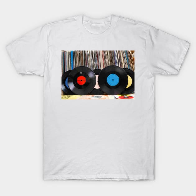 Vinyl records T-Shirt by ghjura